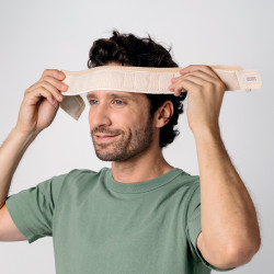 Magnetic headband organic cotton