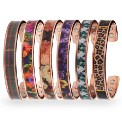 So british - magnetic copper bracelet